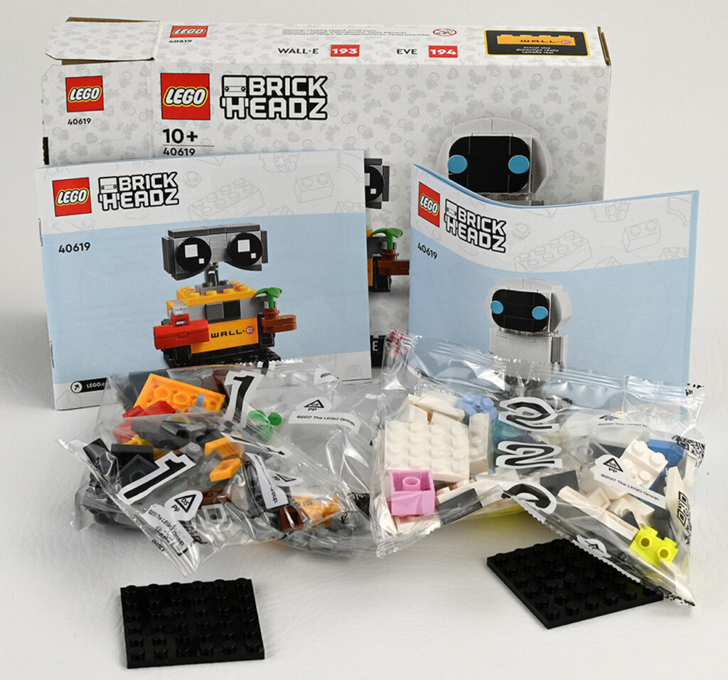 Lego® Eve And Wall•e Brickheadz™ 40619 Review Brickenridge